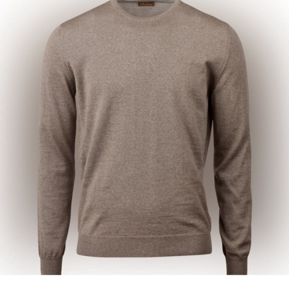 Men’s Suitsupply Merino Wool Crewneck XXL Mauve
